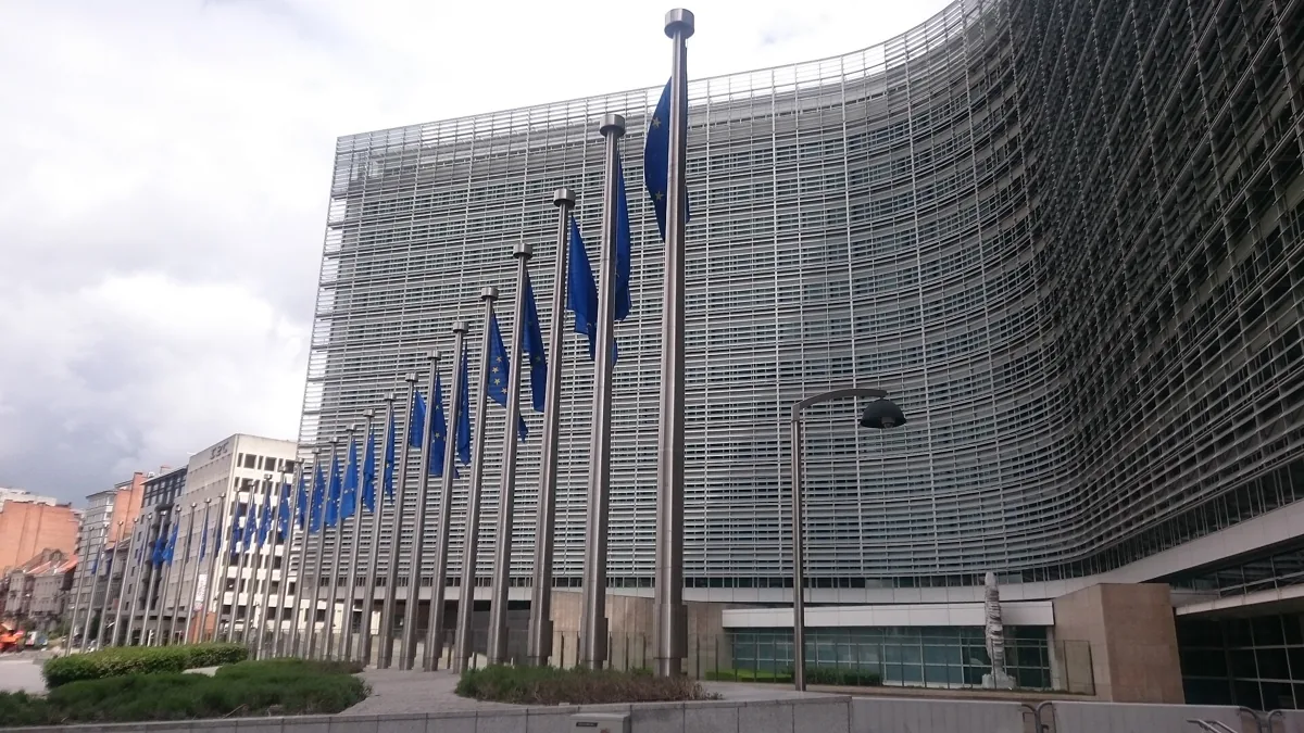 European Commission headquarters in Brussels, an institutional context photo, not the Council meeting.