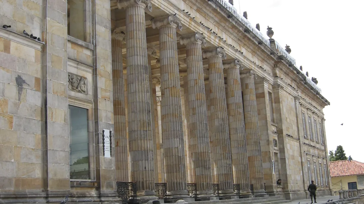 National Capitol of Colombia, archive photograph