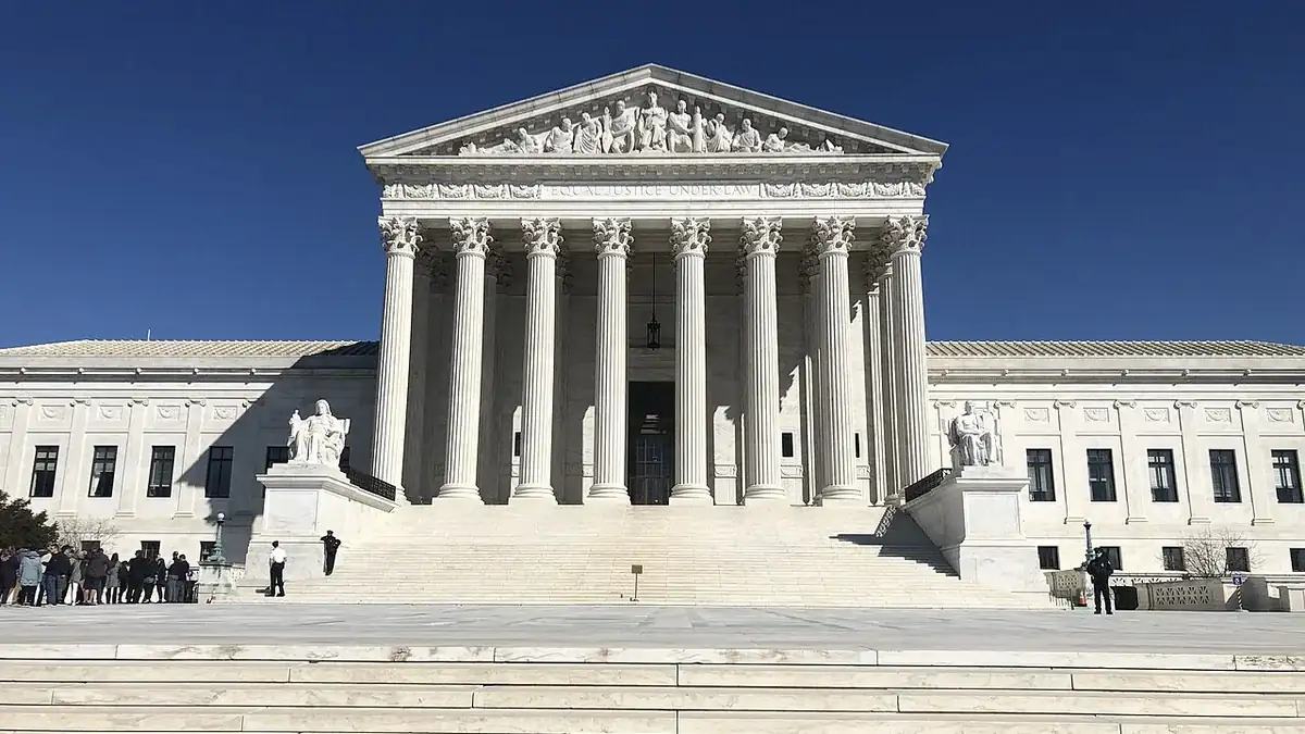 The U.S. Supreme Court building in an archive photograph; not an image of the specific order.