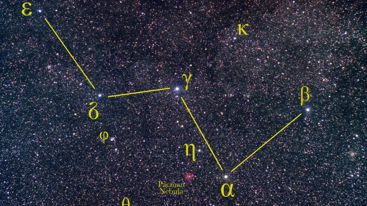 Archival Cassiopeia starfield; a different licensed photograph from the October 21 APOD image.